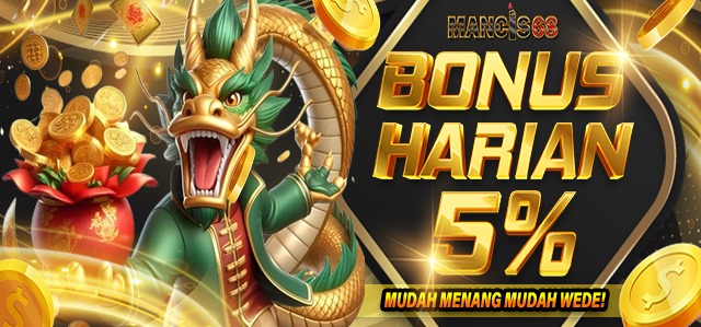 BONUS HARIAN 5%